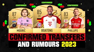 FIFA 24  NEW CONFIRMED TRANSFERS amp RUMOURS 🤪🔥 ft Boateng Modric Phillips etc [upl. by Grim861]