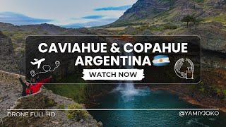 9 Lugares Imperdibles de Caviahue y Copahue Neuquen Argentina  Drone Full HD [upl. by Noreen260]