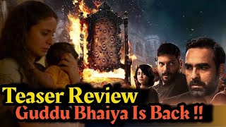 Mirzapur Season 3  Teaser Breakdown  Pankaj Tripathi Ali Fazal Shweta  reellinsider review [upl. by Theis]