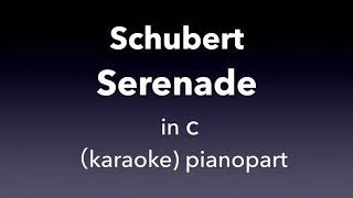 quotSerenadequot F Schubert in C minorMedium voice Piano accompanimentkaraoke [upl. by Drida370]