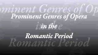 Romantic Period Vocal Music Forms [upl. by Diahann]