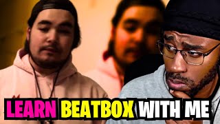 Kindo Teaching me Beatbox learn Beatbox with me Ep1 [upl. by Miru]