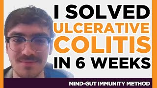 Engineer Solves Ulcerative Colitis in 6 weeks normal fecal calprotectin UC IBD Holistic  Natural [upl. by Eico]