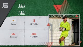 🇨🇾 Aris Taki  Cyprus NT  Goalkeeper Highlights [upl. by Anaul]