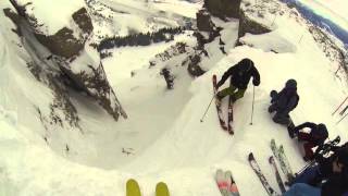 Some guy skis Corbets Couloir perfectly [upl. by Bergmans563]