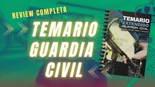 ¡NUEVO Temario OPOSICIÓN GUARDIA CIVIL 2023  Review completa [upl. by Chastain250]