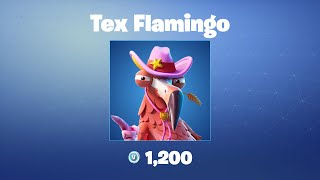 Tex Flamingo  Fortnite OutfitSkin [upl. by Adrianna673]