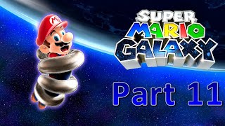 Super Mario Galaxy Full Walkthrough  Part 11 17th Anniversary [upl. by Ylrebma624]