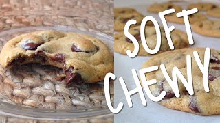 Ultimate Soft and Chewy Chocolate Chip Cookies  Peaches and Cream [upl. by Ahsein]