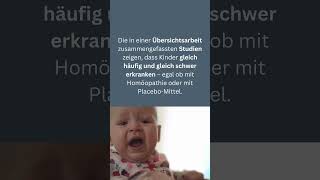 Homöopathie Hilft sie Kindern bei Erkältungen [upl. by Angell458]