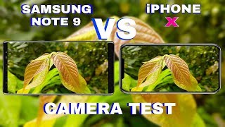 Samsung Galaxy Note 9 VS iPhone XS Camera Test [upl. by Jacoby]