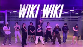 Wiki wiki  Gualtiero JHO choreography  Deniclass cover trending dance cover wikiwiki [upl. by Notluf]