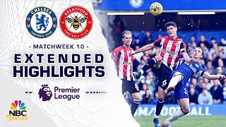 Chelsea v Brentford  PREMIER LEAGUE HIGHLIGHTS  10282023  NBC Sports [upl. by Adamok430]