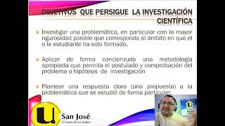 1 TEMA 1 INVESTIGACION CIENTIFICA [upl. by Gingras701]