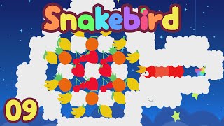 Snakebird 09 Fruit Galore Levels 44  45 [upl. by Anaugahs]