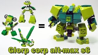 INSTRUCTION Mixels 6 Glorp Corp MAX Alternative LEGO 415484950ЛЕГО САМОДЕЛКА [upl. by Fish]