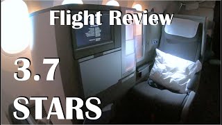 Flight Review LHRIAD British Airways Business Class 7878 Dreamliner 37 STARS FLIGHT London to DC [upl. by Ainnos]