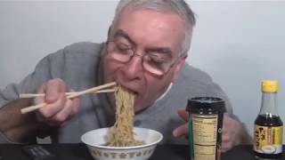 ASMR Eating Ramen Noodles and Sticky Bun Sunday Whispering [upl. by Laural144]