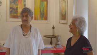 Gallery Walkthrough with Sunethra Bandaranaike  SLDF 2021 [upl. by Ailehpo]