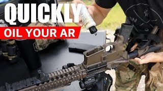 PRO TIP Quickly Oil an AR15 [upl. by Krystalle]