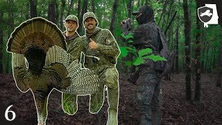 SLICK ALABAMA LONGBEARDS  Loud Drumming Gobbler  HUNTING TURKEY with Wingbone amp Patience [upl. by Tronna]