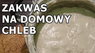 Zakwas na domowy chleb ze schematem działania [upl. by Norit]