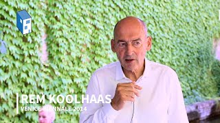 Rem Koolhaas The Relevance of the Archive at Venice Biennale 2014 [upl. by Eignav]