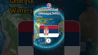 Errate die Flagge quiz quiztime shorts deutsch flaggenquiz [upl. by Annayek624]