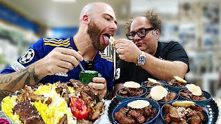 American Eats KEBAB MOUNTAIN in TEHRAN The Juiciest Kebabs OF ALL TIME [upl. by Enrev420]