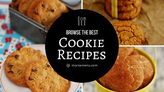 Recipe Collection The Best Cookie Recipes By MariasMenu [upl. by Neelrahc792]