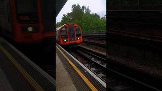 Central Line Train To Epping Approaching Greenford Station Change Here For National Rail Services [upl. by Dugas381]