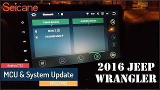 Seicane  MCU and System update  MTCD PX3 [upl. by Yeldoow808]