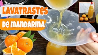 Cómo hacer Detergente Lavatrastes de críticos🍊 arranca grasa gracias Taty ♥️ [upl. by Eniawd]