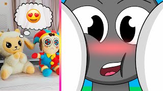 Dolly and Pomni React to SPRUNKI INCREDIBOX amp DIGITAL CIRCUS Animations  TikTok Funny Videos  227 [upl. by Harraf]