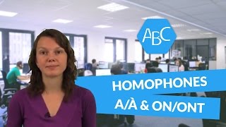 Cours de français sur les homophones grammaticaux aà et onont [upl. by Padegs]