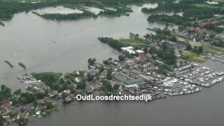 Helikopter rondvlucht boven de Loosdrechtse plassen FULL HD [upl. by Maltzman177]