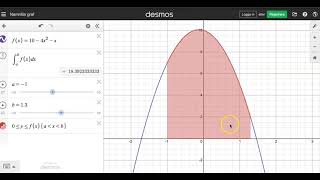 Integraler med hjälp av Desmos [upl. by Leahey416]