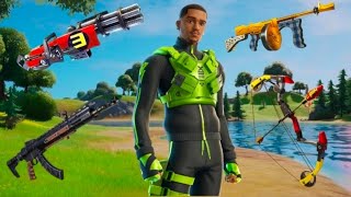 Fortnite alle mythischen Waffen in einer Runde😱🔥 [upl. by Boulanger773]