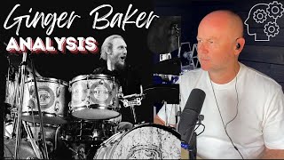 Drum Teacher Reaction and Analysis GINGER BAKER  Toad Live [upl. by Areic207]