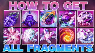 The COMPLETE Guide On How To Unlock all Prismatic Fragments  Destiny 2 The Final Shape [upl. by Ajssatan]