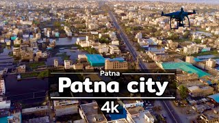 Patna  full views Patna city 🇮🇳By drone  4k [upl. by Enyt]