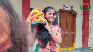 Telangana Formation Day Group Dance Performance  Vandemataram Foundation  Nithin Bhavan  Thorrur [upl. by Wier531]