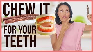 Licorice root sticks  Chew sticks for teeth HEALTH BENEFITS  GUM ALTERNATIVE [upl. by Greg]