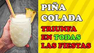 Como preparar PIÑA COLADA quotpaso a pasoquot TOQUE Y SAZÓN [upl. by Inttirb446]