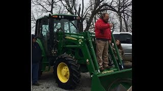 2011 John Deere 6230 with 990 Hours amp Loader Sold on Kentucky Farm Auction Saturday [upl. by Rist970]