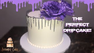 How to make a DRIP cake  Using chocolate ganache [upl. by Colton126]