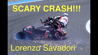 ASSEN 2024 SPRINT RACE CRASH THAT WILL POSSIBLY COST SAVADORI HIS SUNDAY RACE [upl. by Petromilli]