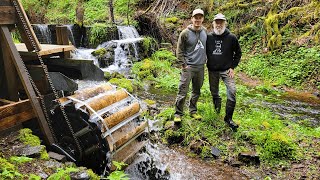 Restoring Als Hydroelectric Water Wheel [upl. by Ursala]