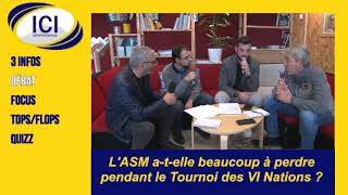 Ici Montferrand  Episode 20  LASM atelle beaucoup à perdre pendant le tournoi des VI Nations [upl. by Granniah763]