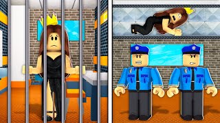 PRINCESS Goes To JAIL Roblox Brookhaven [upl. by Solegna804]